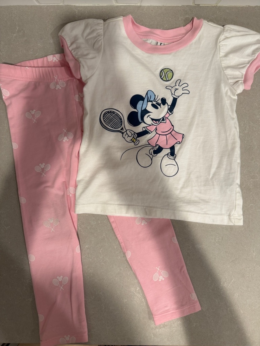 Janie and Jack/Disney Minnie Mouse Tennis Set